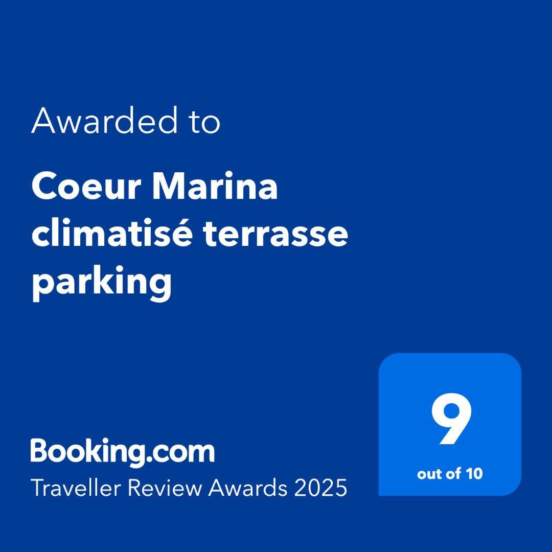 شقة Coeur Marina Climatise Terrasse Parking Fréjus المظهر الخارجي الصورة